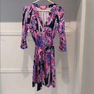 NWOT Lilly Pulitzer Baylor Dress, Bright Navy